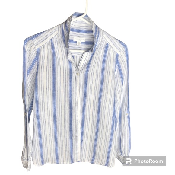 Charter Club petite - 100% linen - P/M - Picture 1 of 3